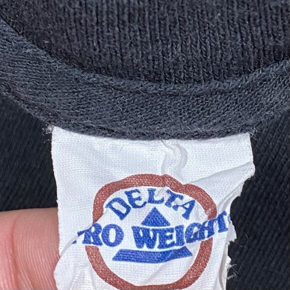 CSI Las Vegas Unit T-Shirt Delta Pro Weight Black XL Vintage 2000s TV Show - Picture 3 of 6